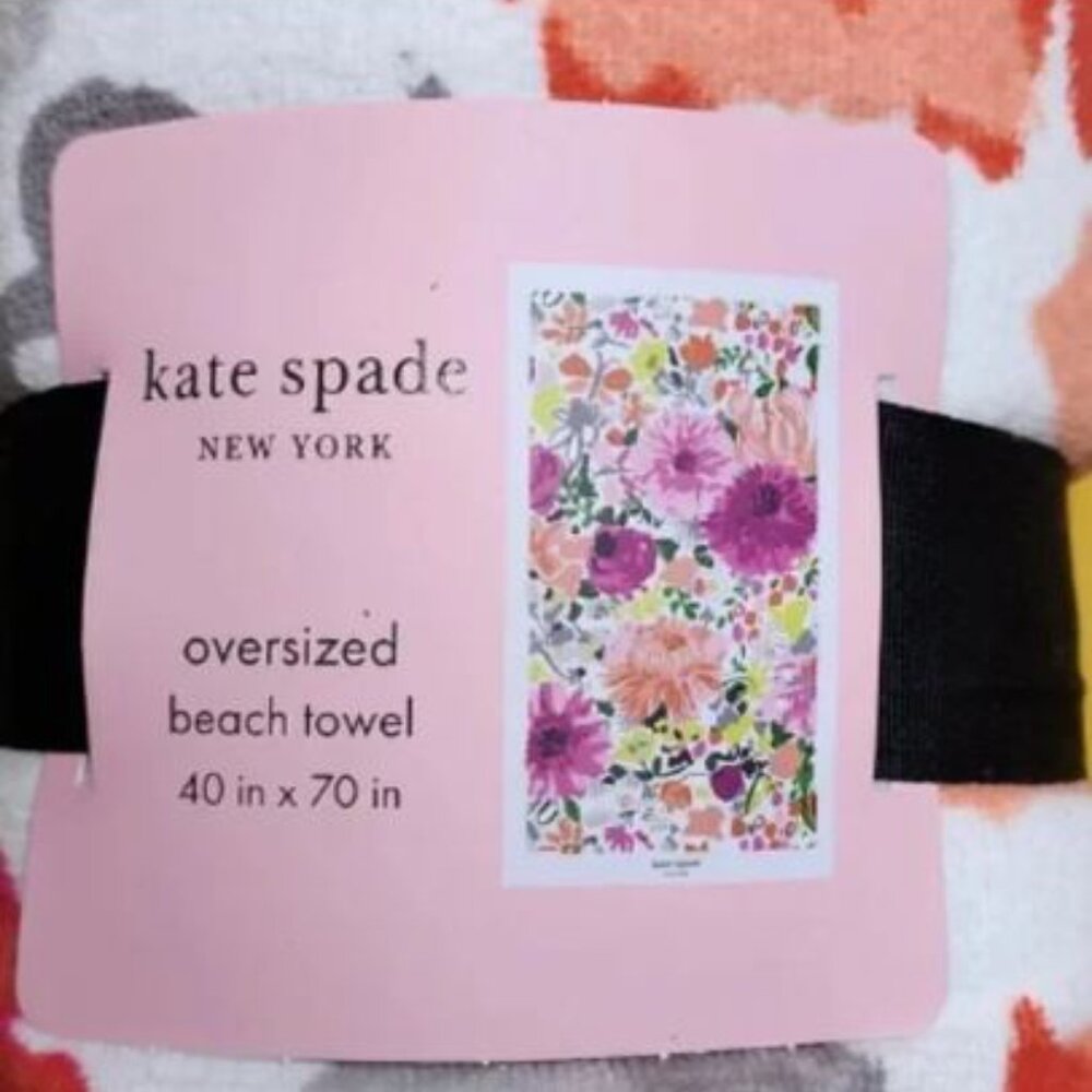 Kate Spade Best Selling Luxuriously Oversized Beach Towel - Picture 4 of 8